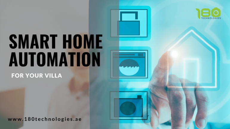 Smart home automation for villas